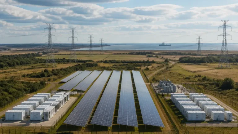UTE anuncia dos parques de baterías y 500 MW solares para acelerar la transición energética