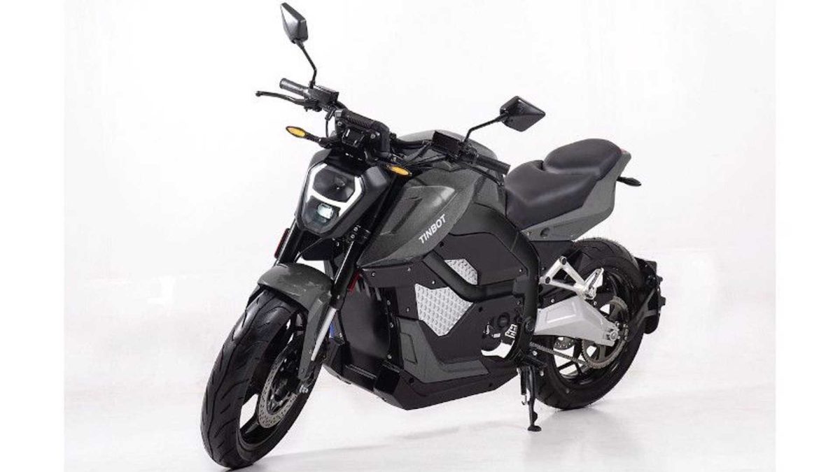 ¡Tinbot presenta la nueva motocicleta eléctrica RS1 con 200 km de autonomía!